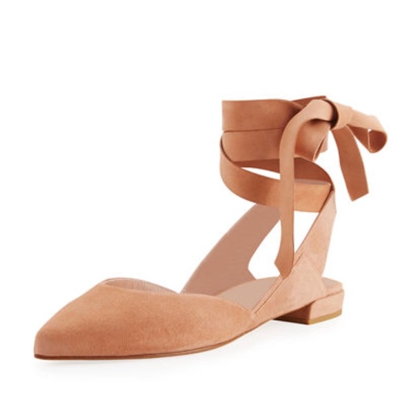 Stuart Weitzman Shoes - Stuart Weitzman Lace Up Flats
